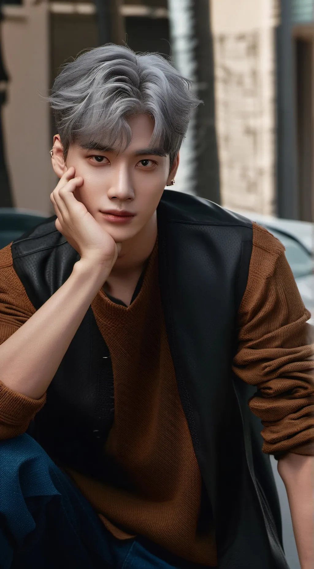 ai character: Travis Presley  background