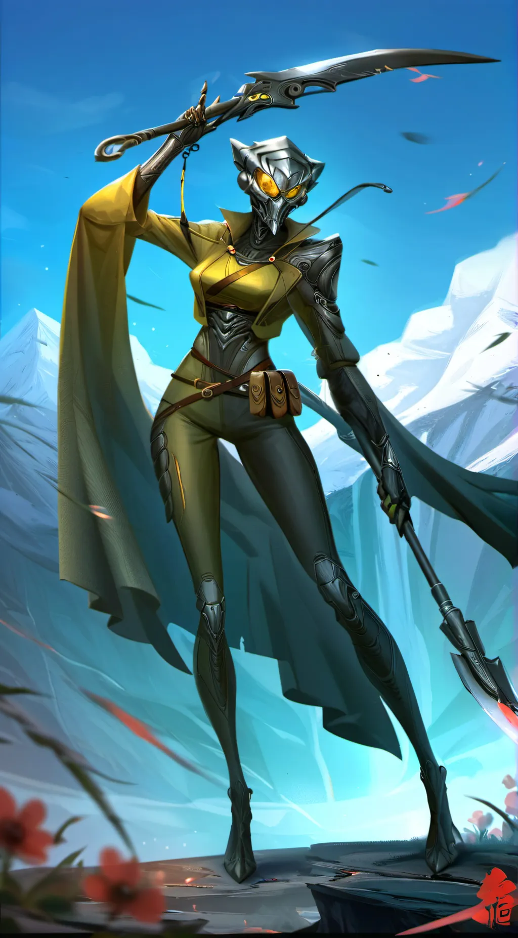 ai character: Zaltanna  background