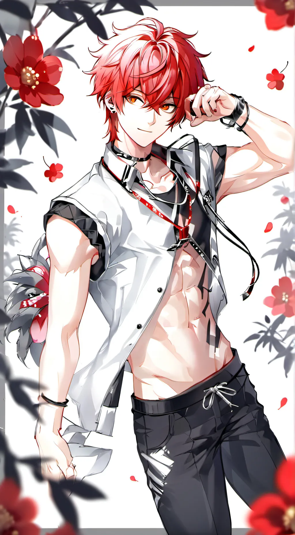 ai character: Mark  background