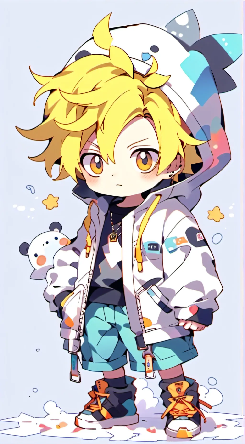 ai character: MHA Children  background