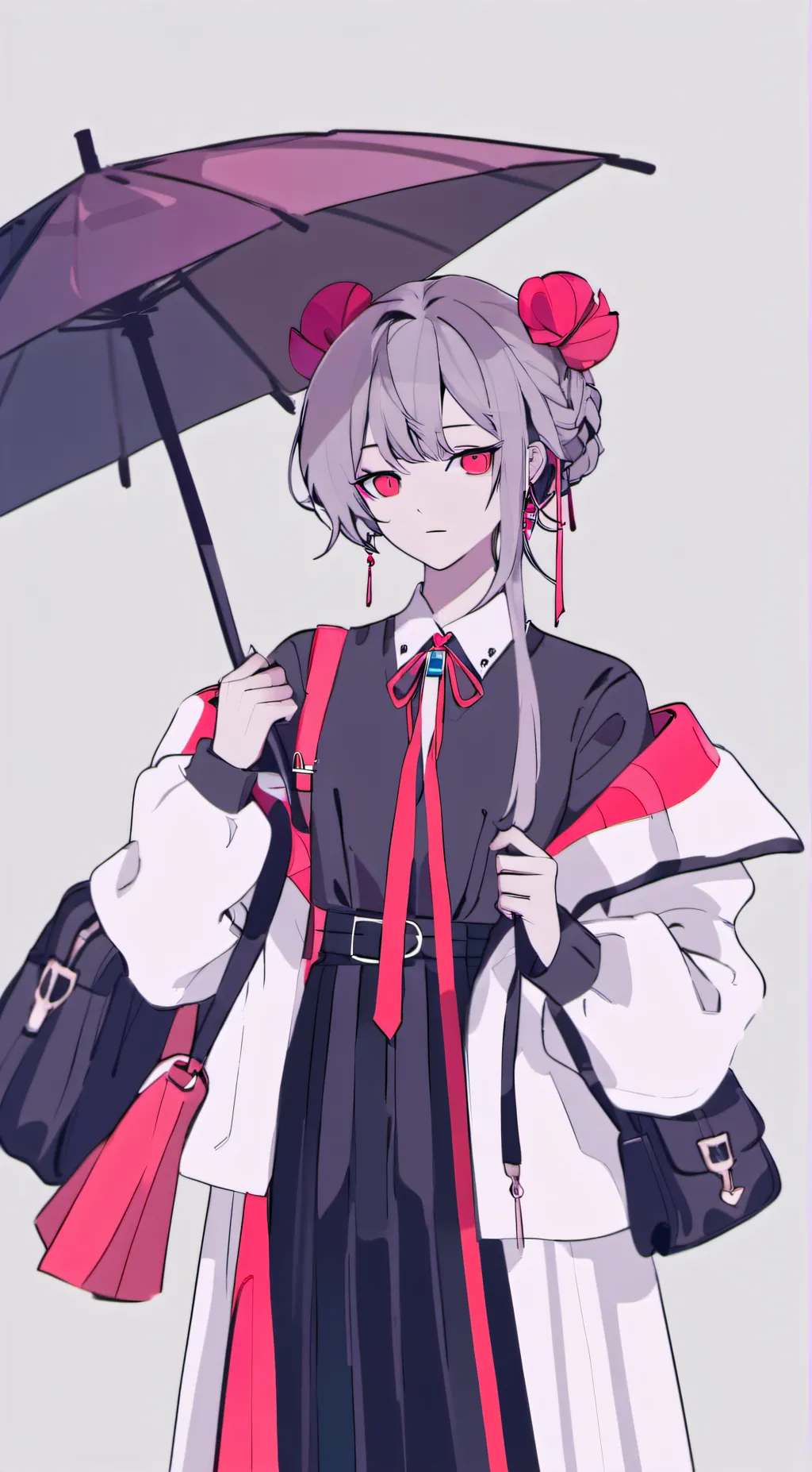 ai character: u Fashion designer background