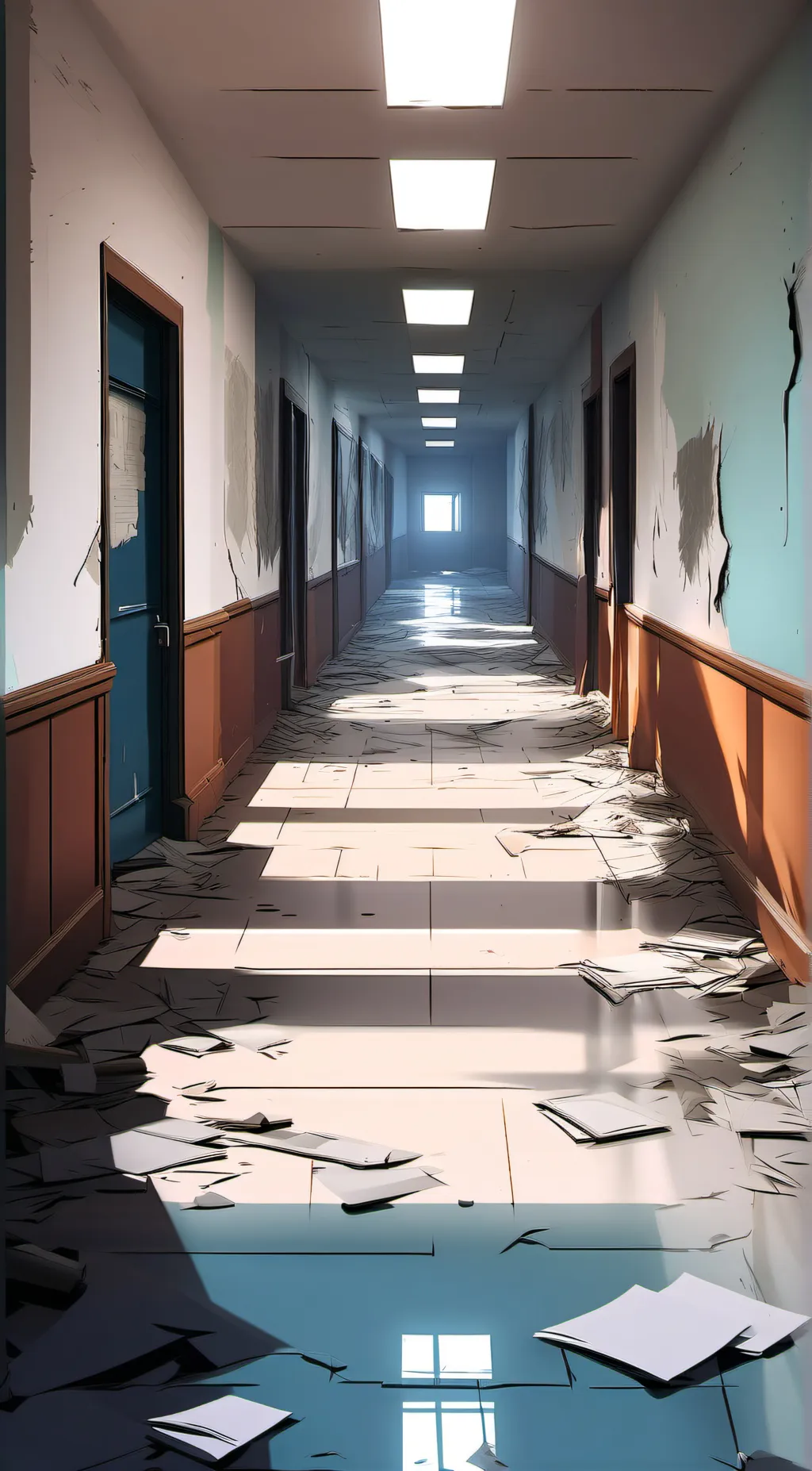 ai character: Deeper into hell background