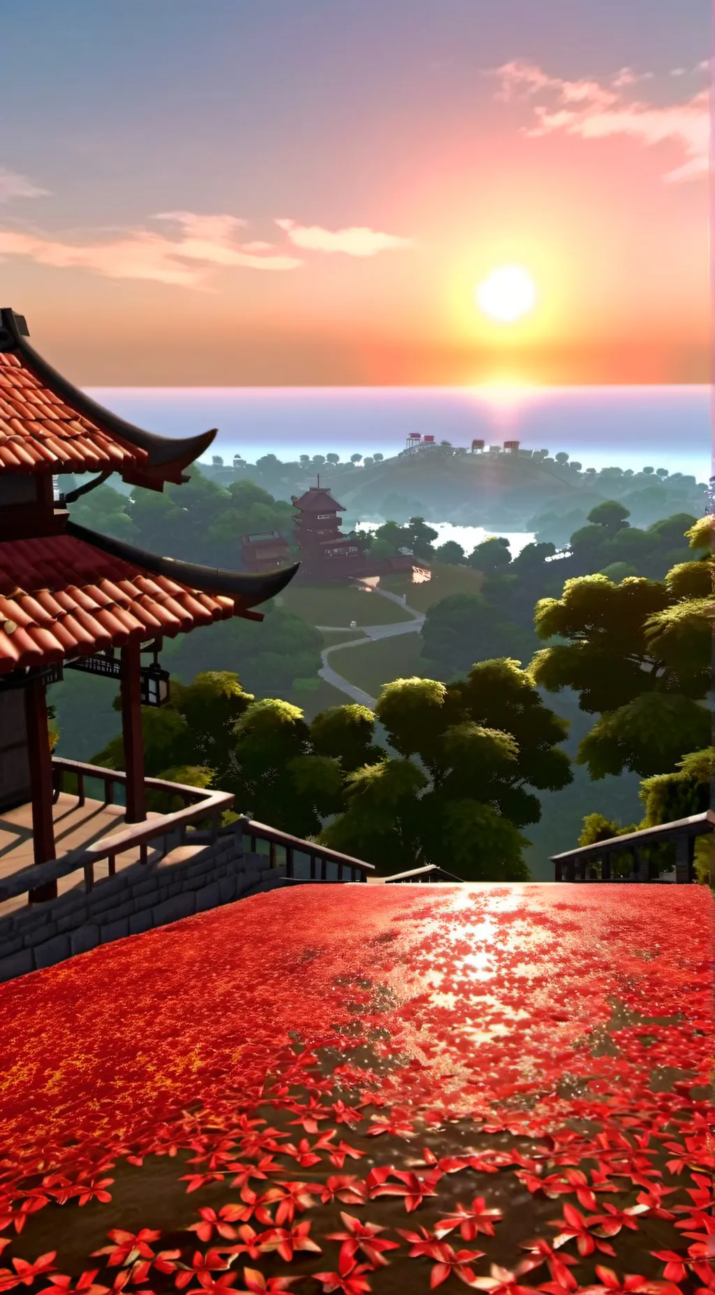 ai character: Rengoku  background