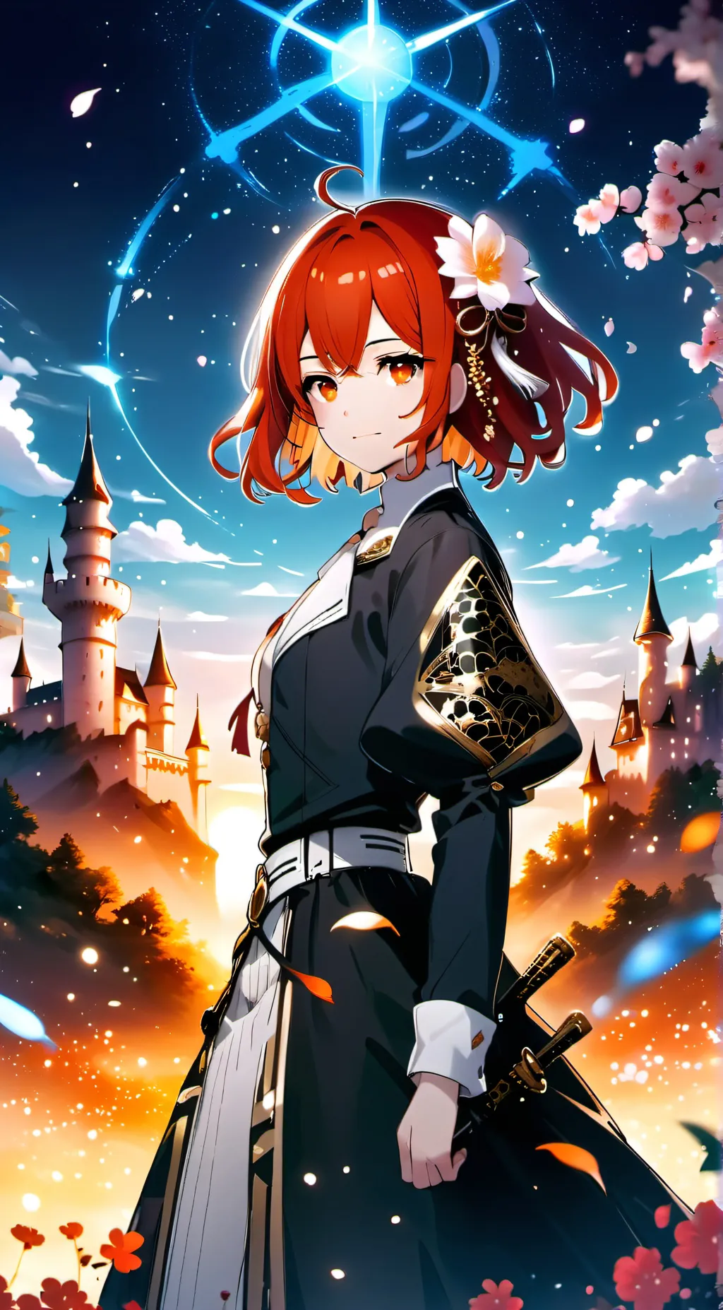 ai character: Ruthbell  background