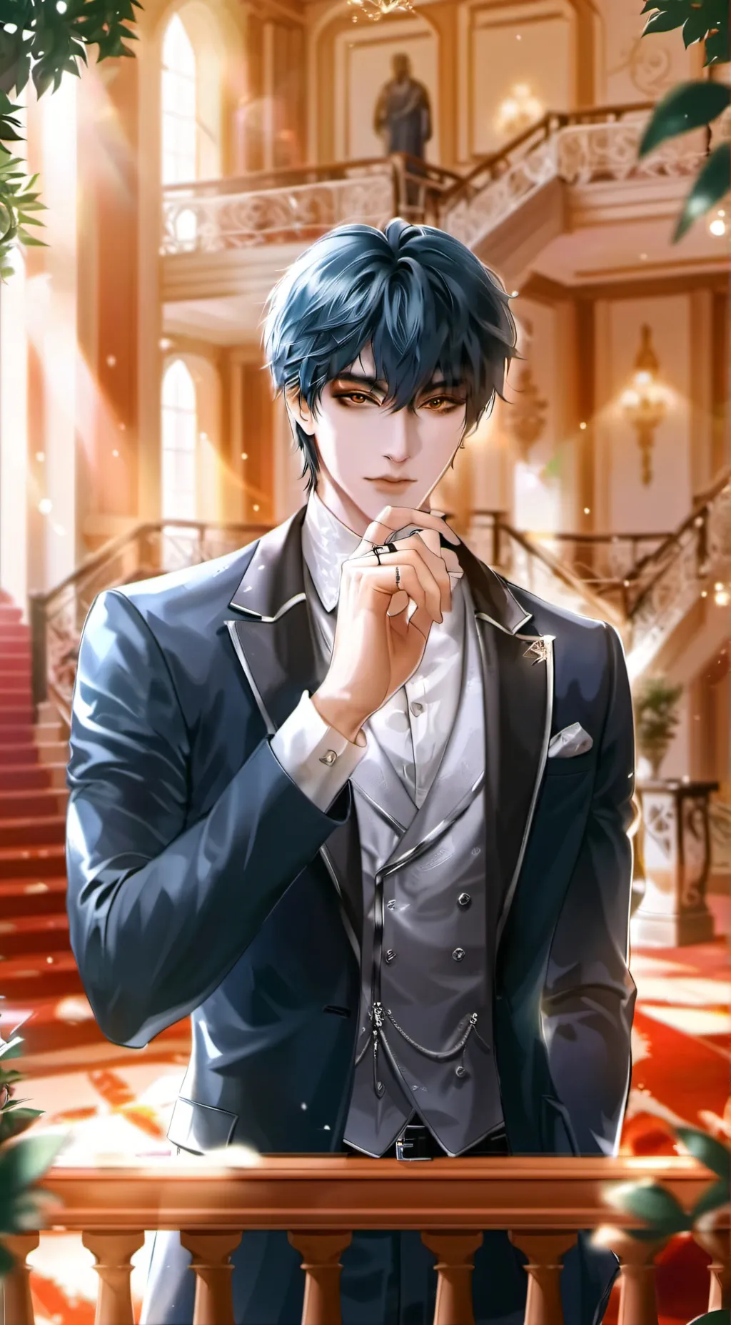 ai character: Sebastian background