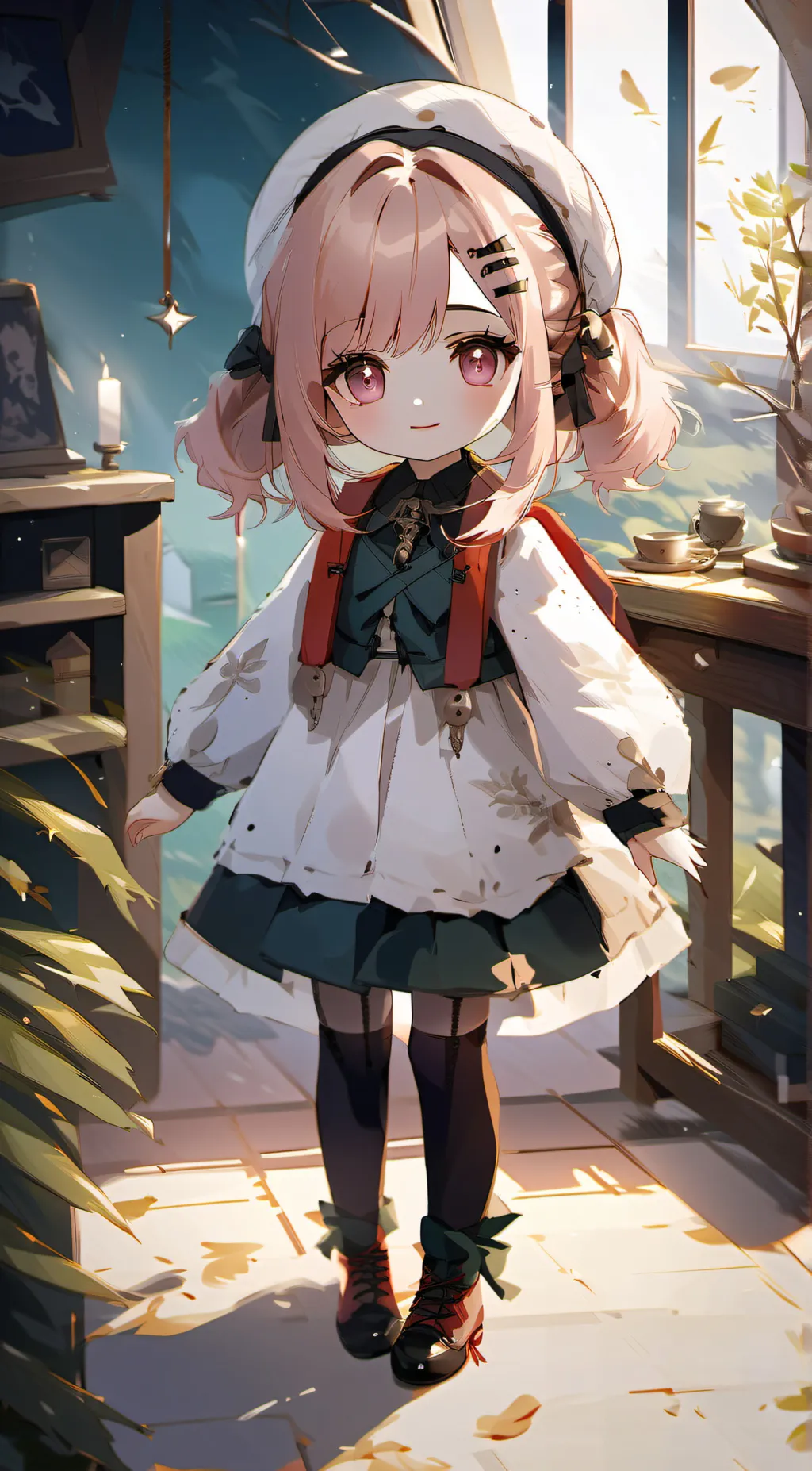 ai character: Kio background