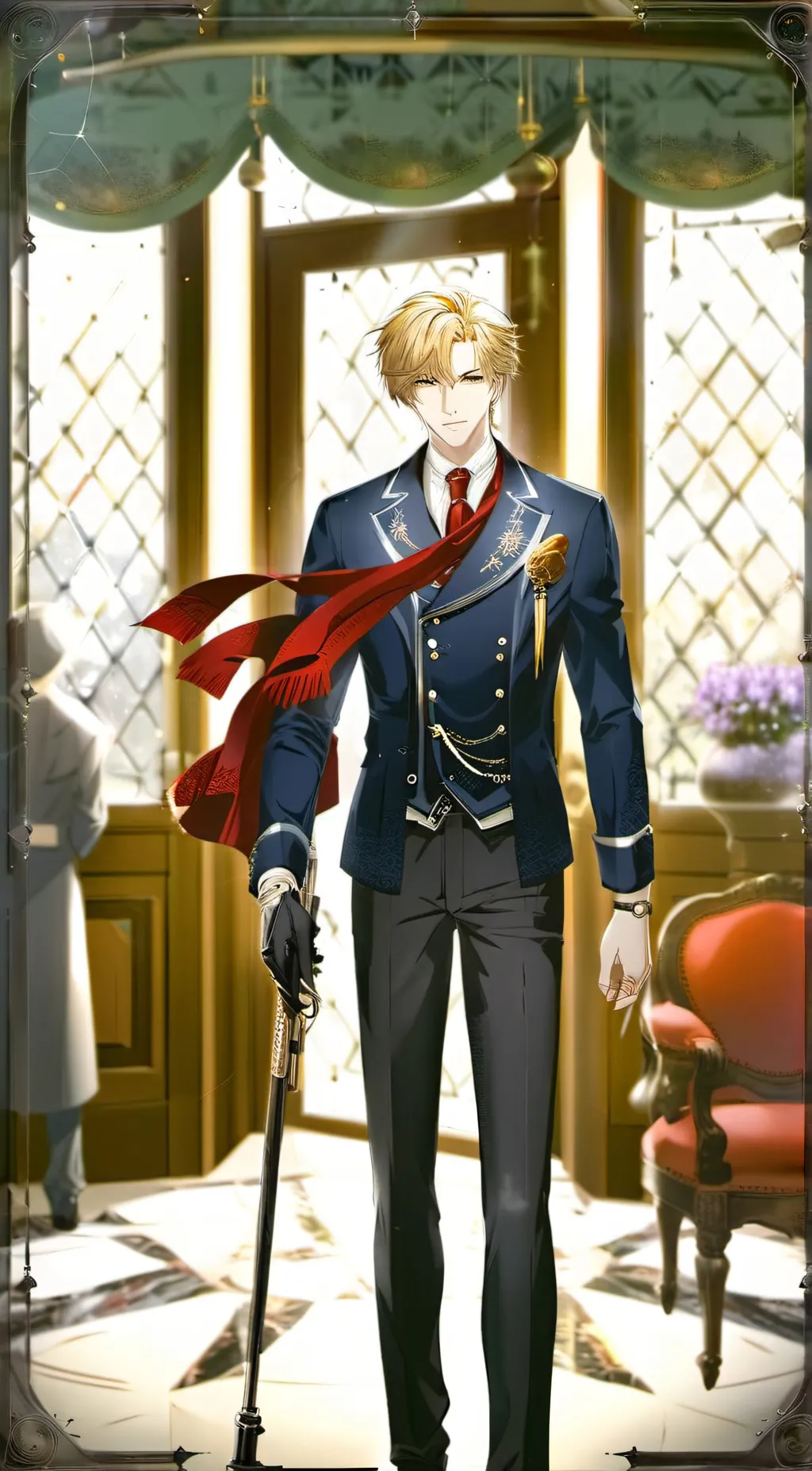 ai character: Eric Carson  background