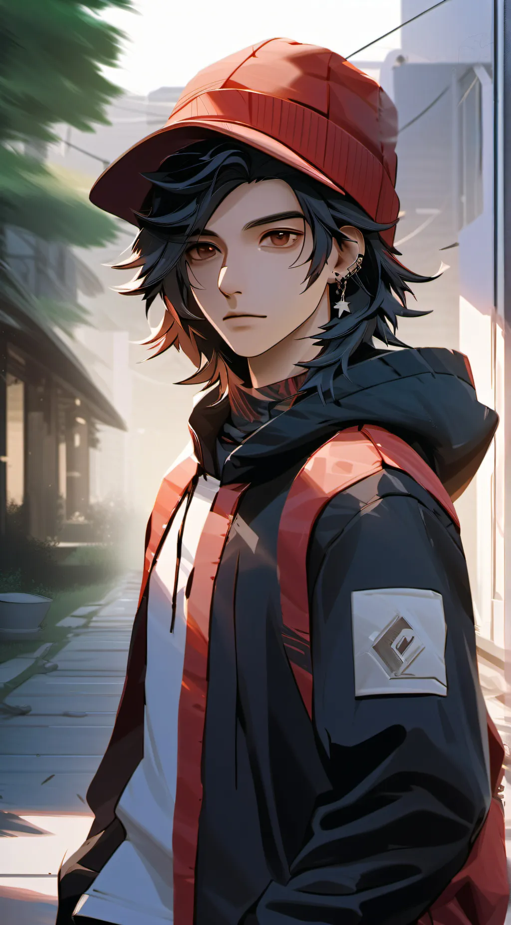 ai character: Jaxon  background