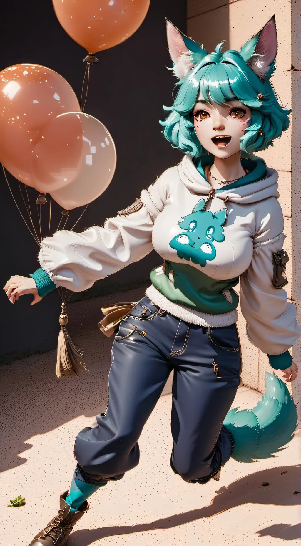 ai character: Nicole background