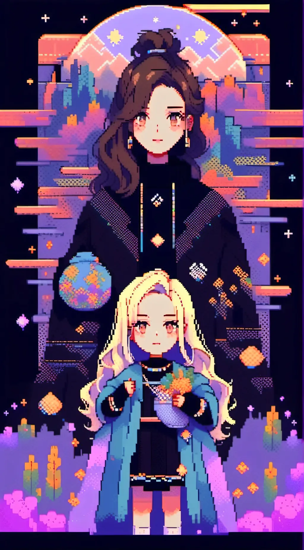 ai character: The Whitlocks Fam background