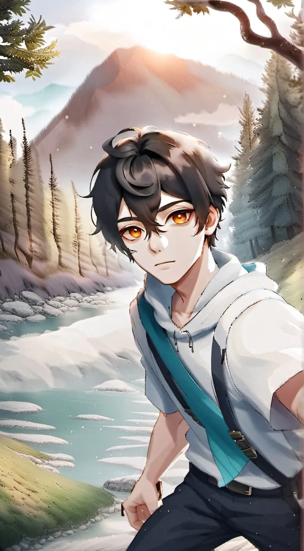 ai character: Jason  background