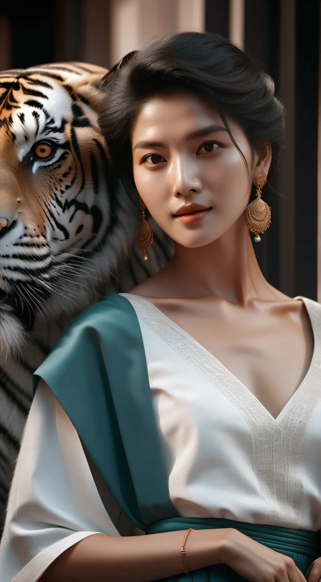 ai character: cate background