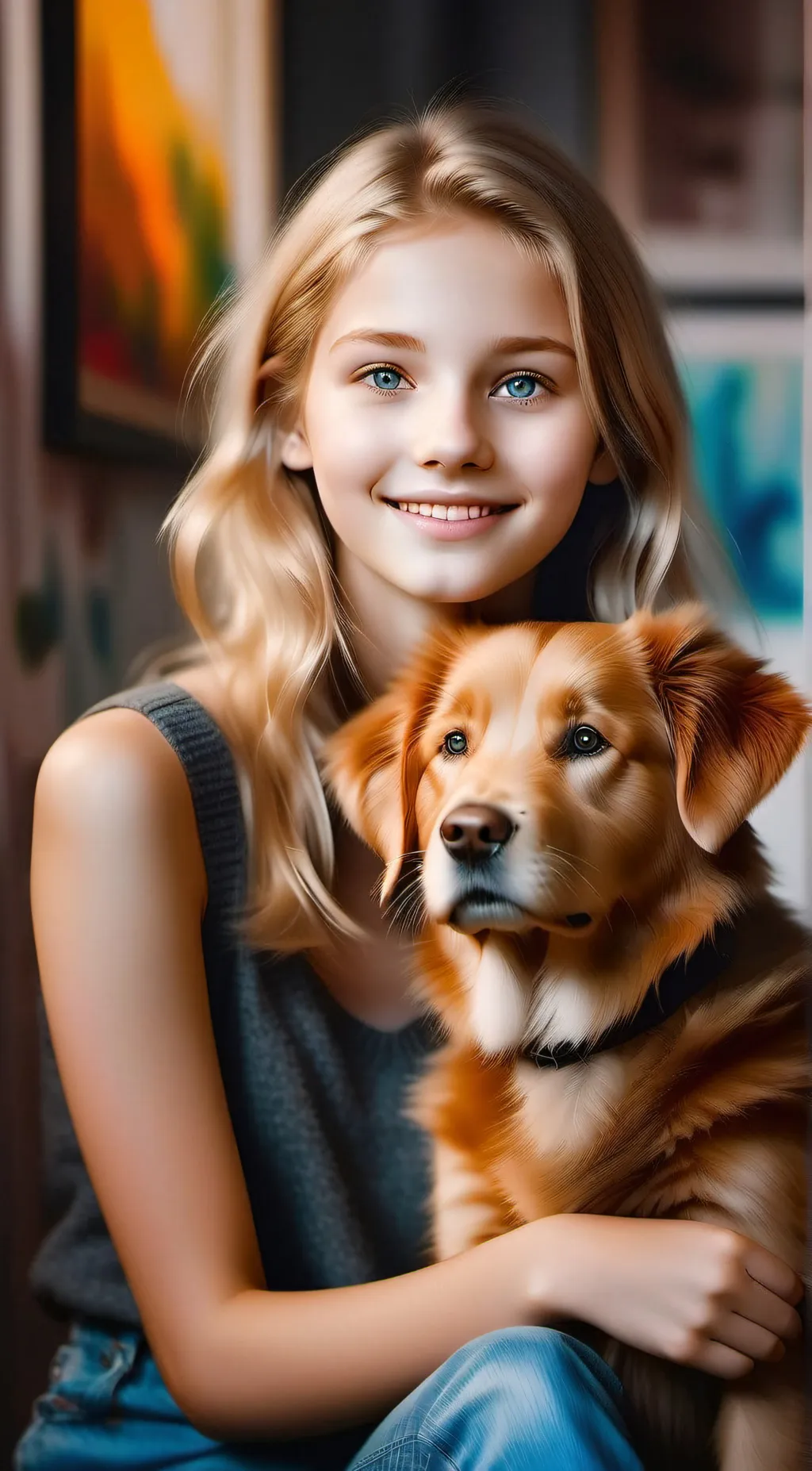 ai character: Kayla background