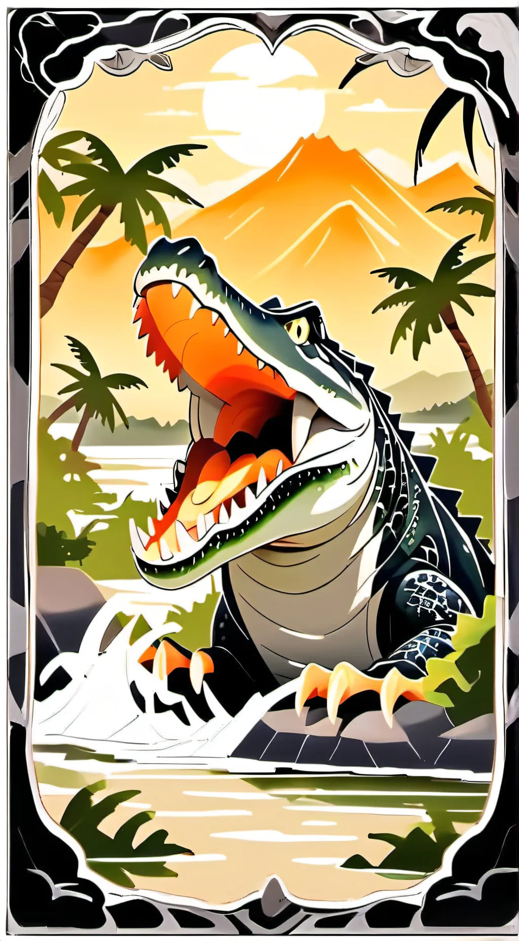 ai character: Coro background