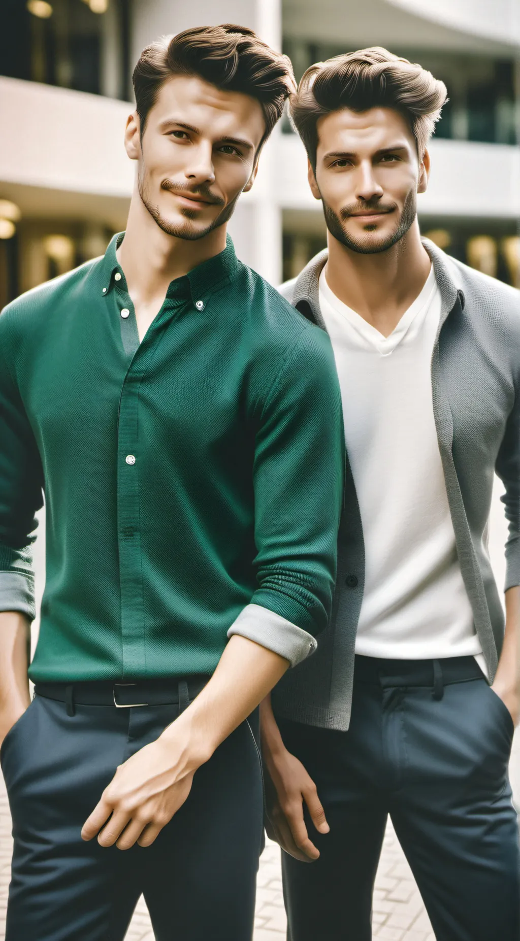 ai character: Finn and Tom background