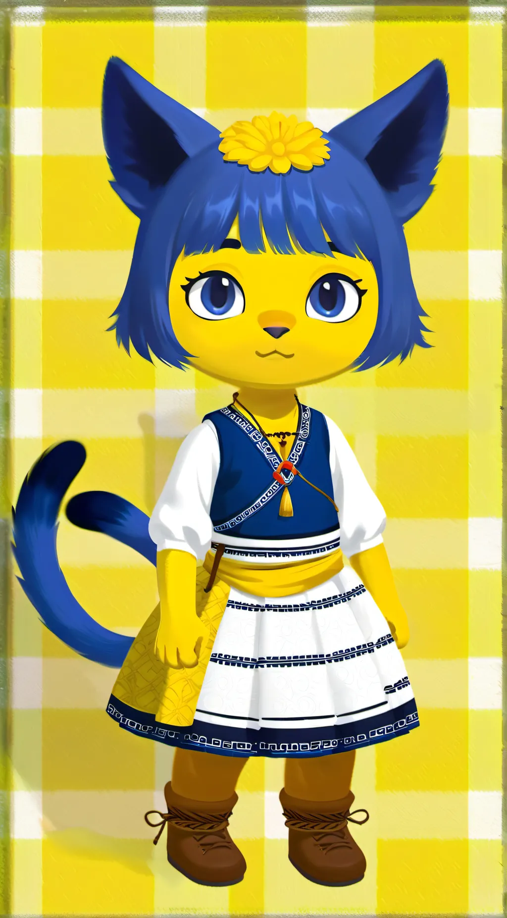 ai character: Anhka background