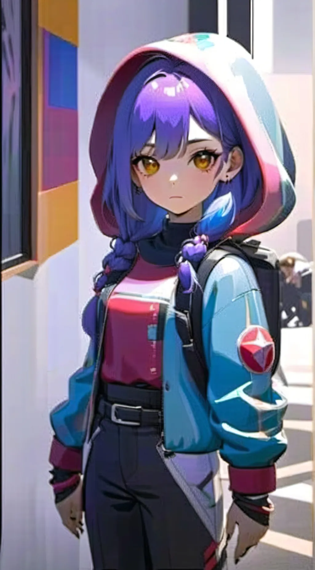 ai character: Ruby background