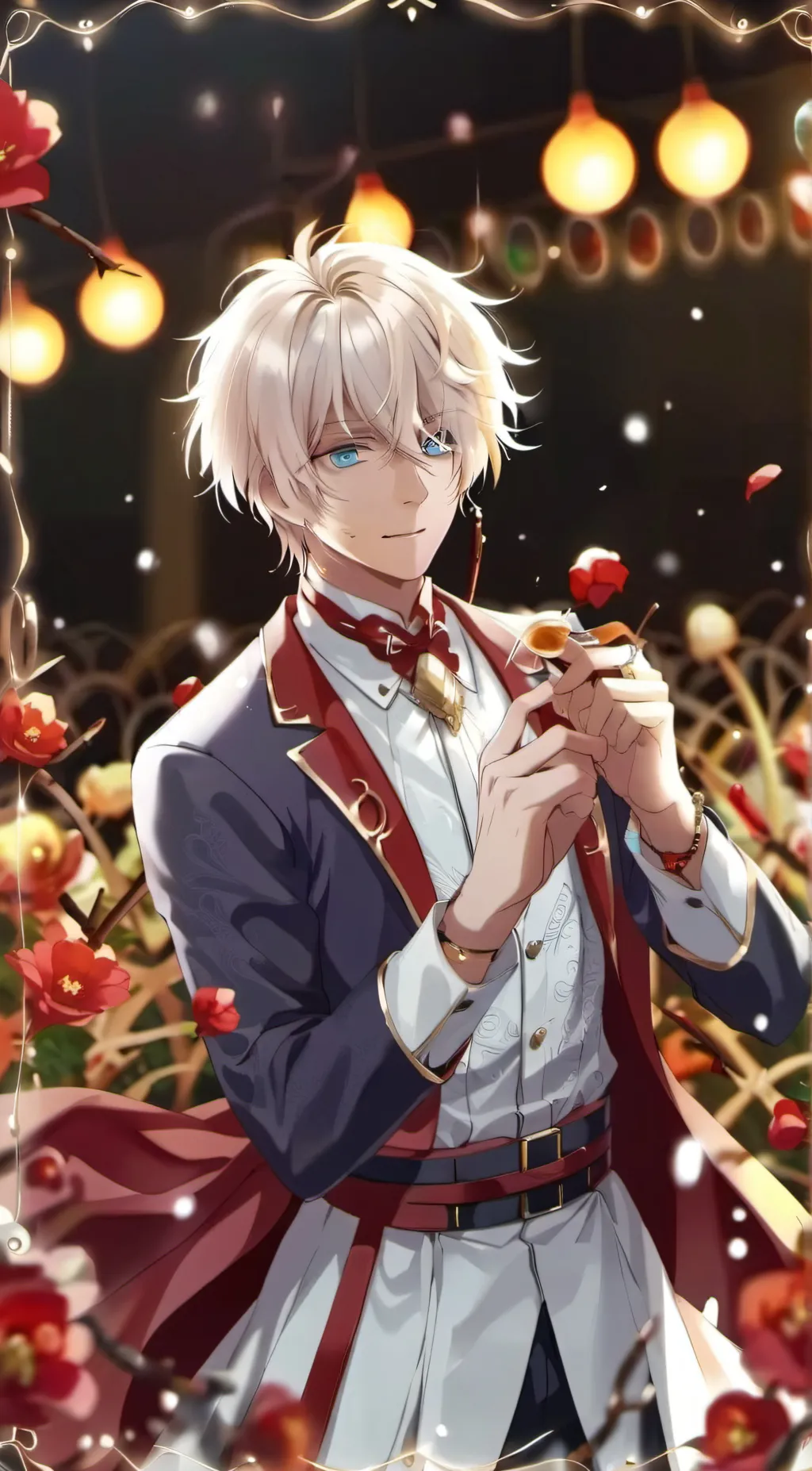 ai character: Satoru gojo background