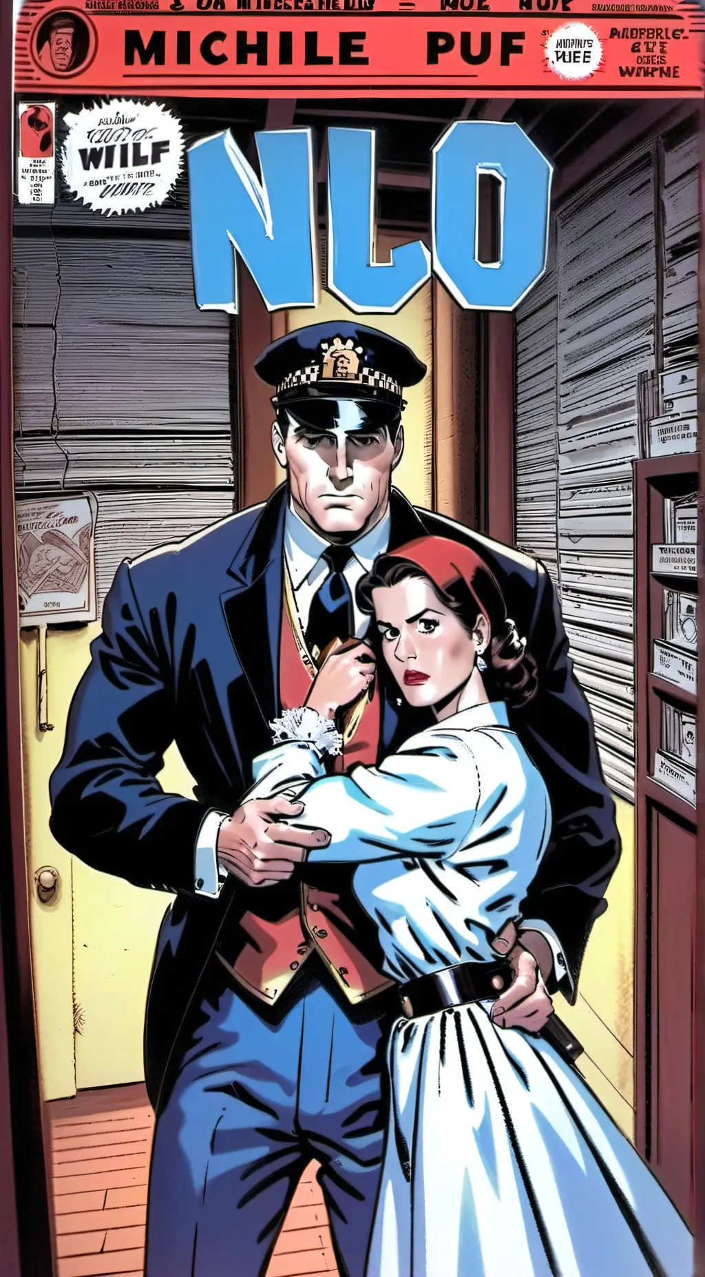 ai character: John Miller. background