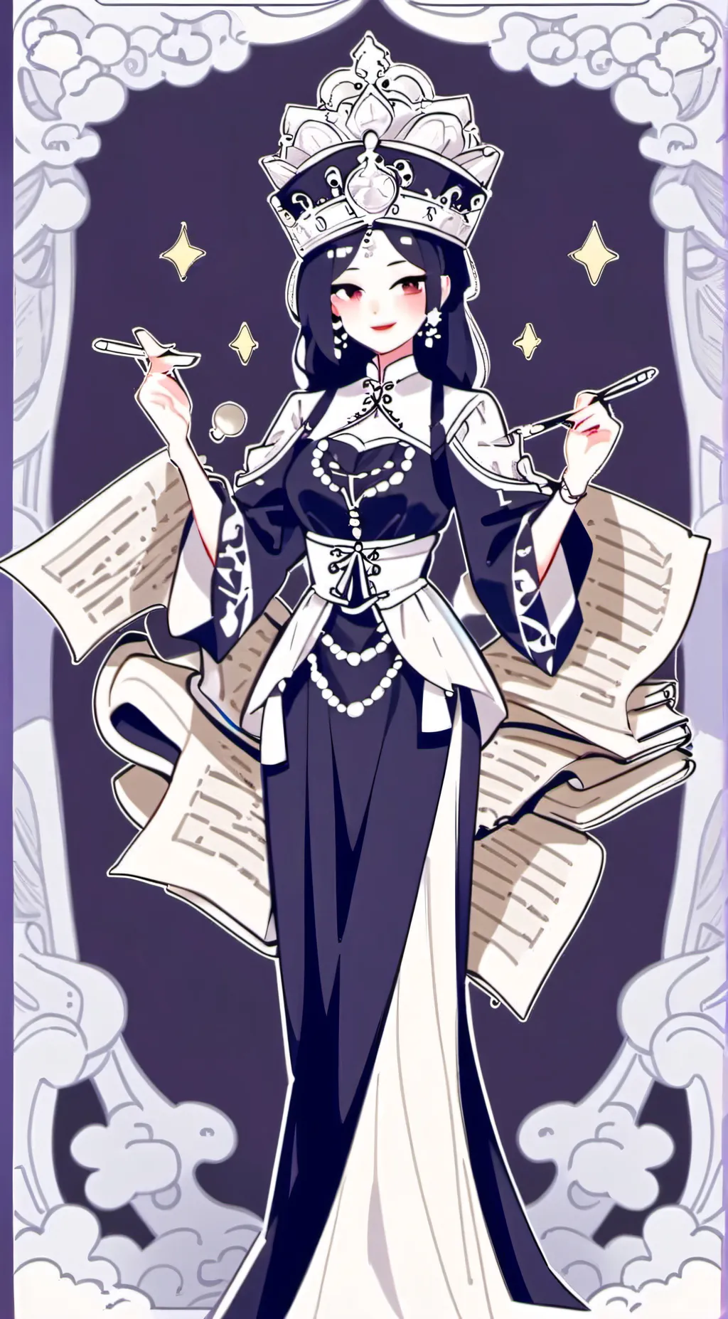 ai character: Miss Thavel background