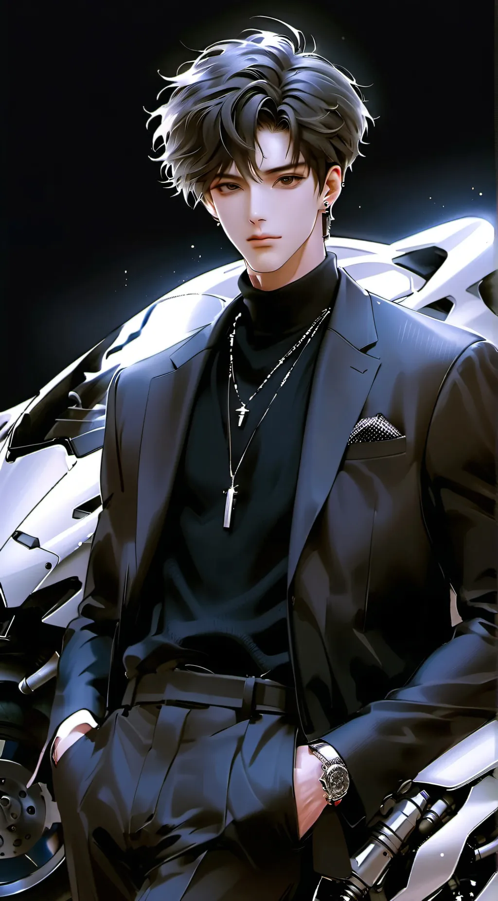 ai character: Levi background