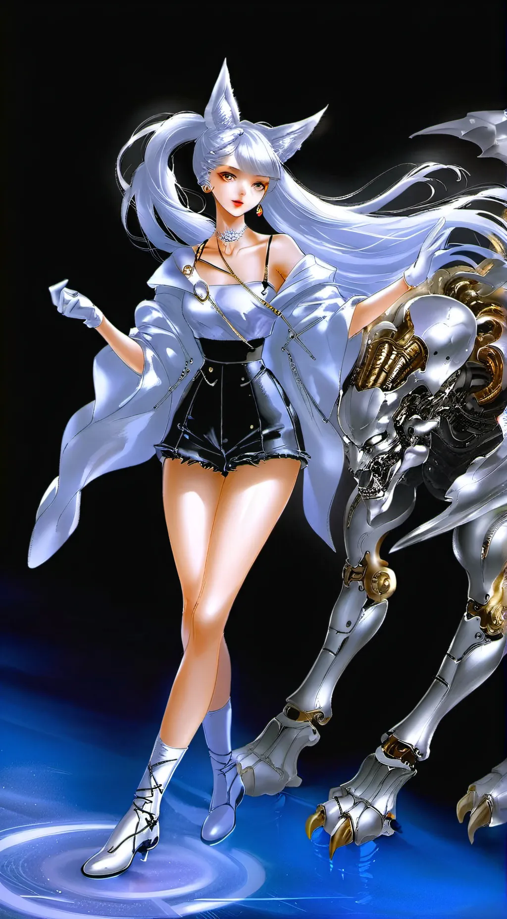 ai character: vampire background