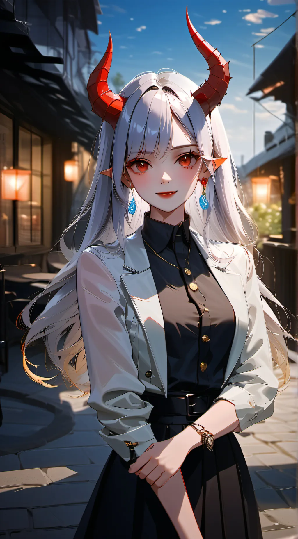 ai character: Lunar background