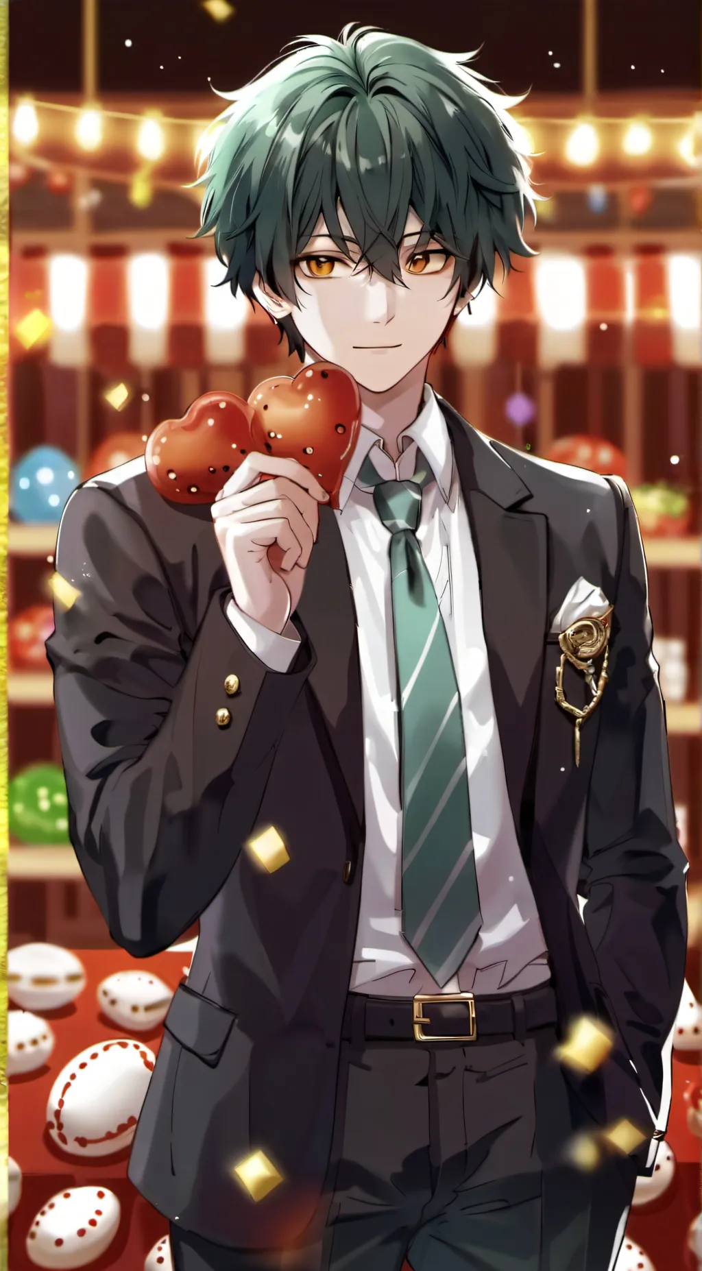 ai character: Izuku Midoriya background