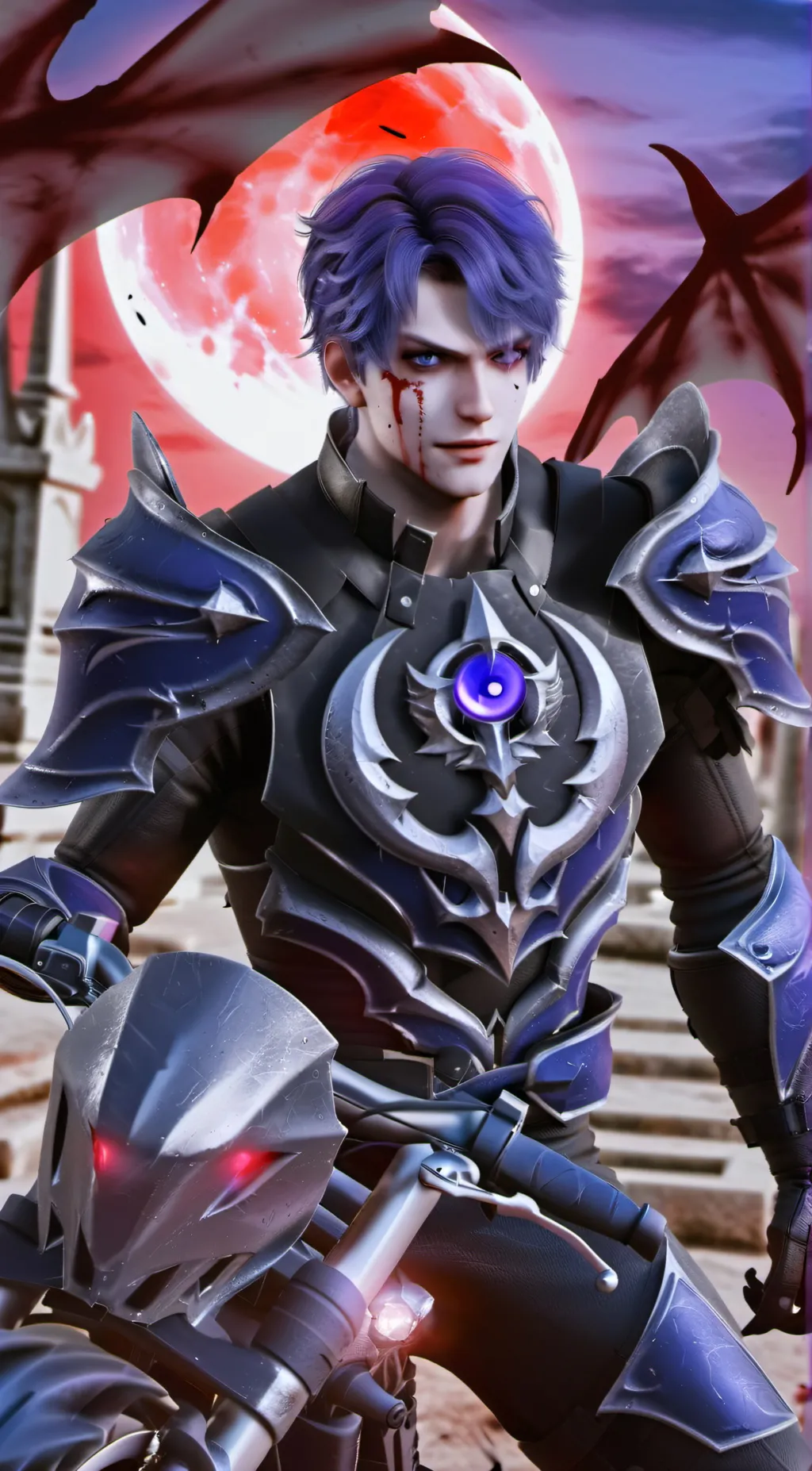 ai character: Zach  background