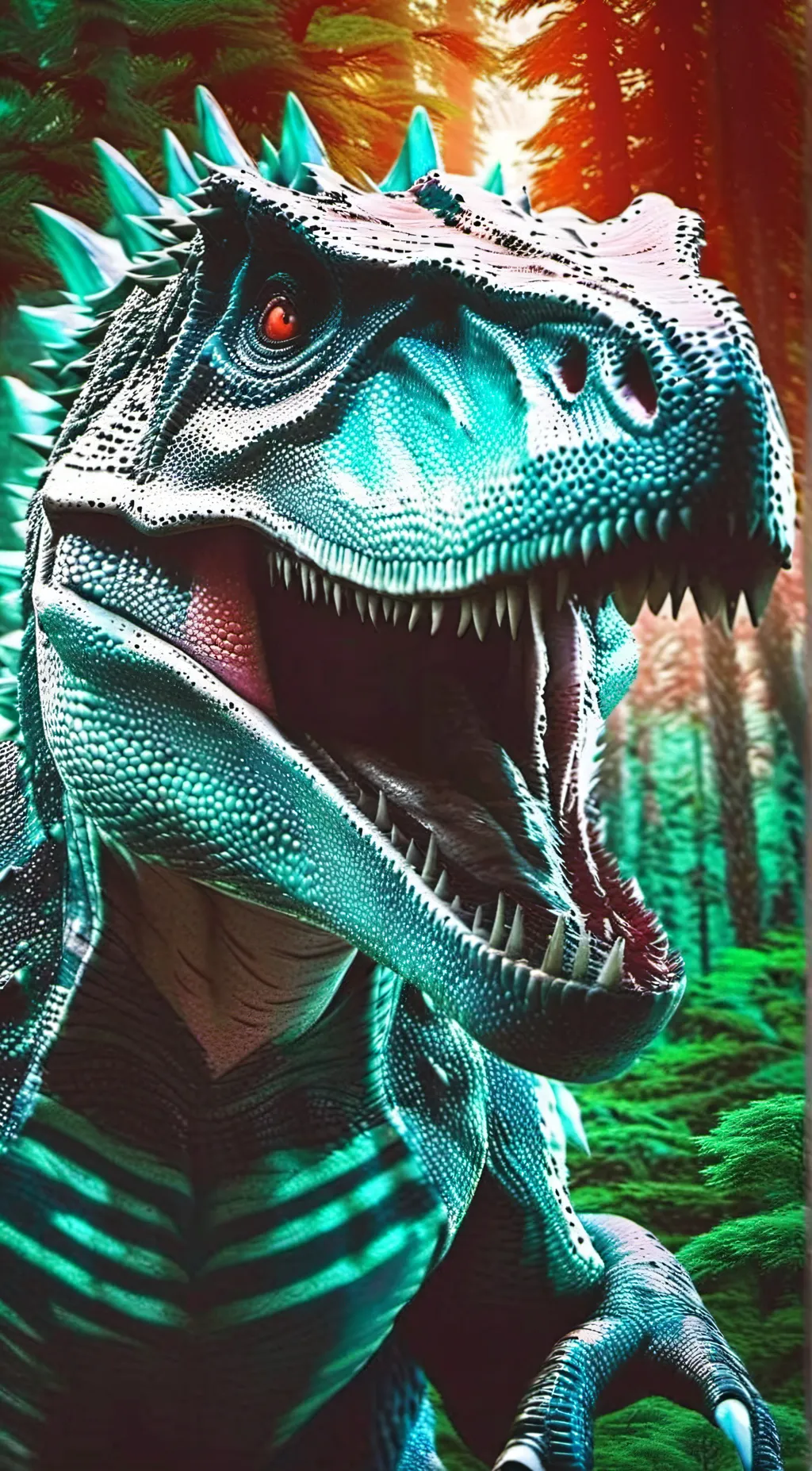 ai character: indominus rex  background