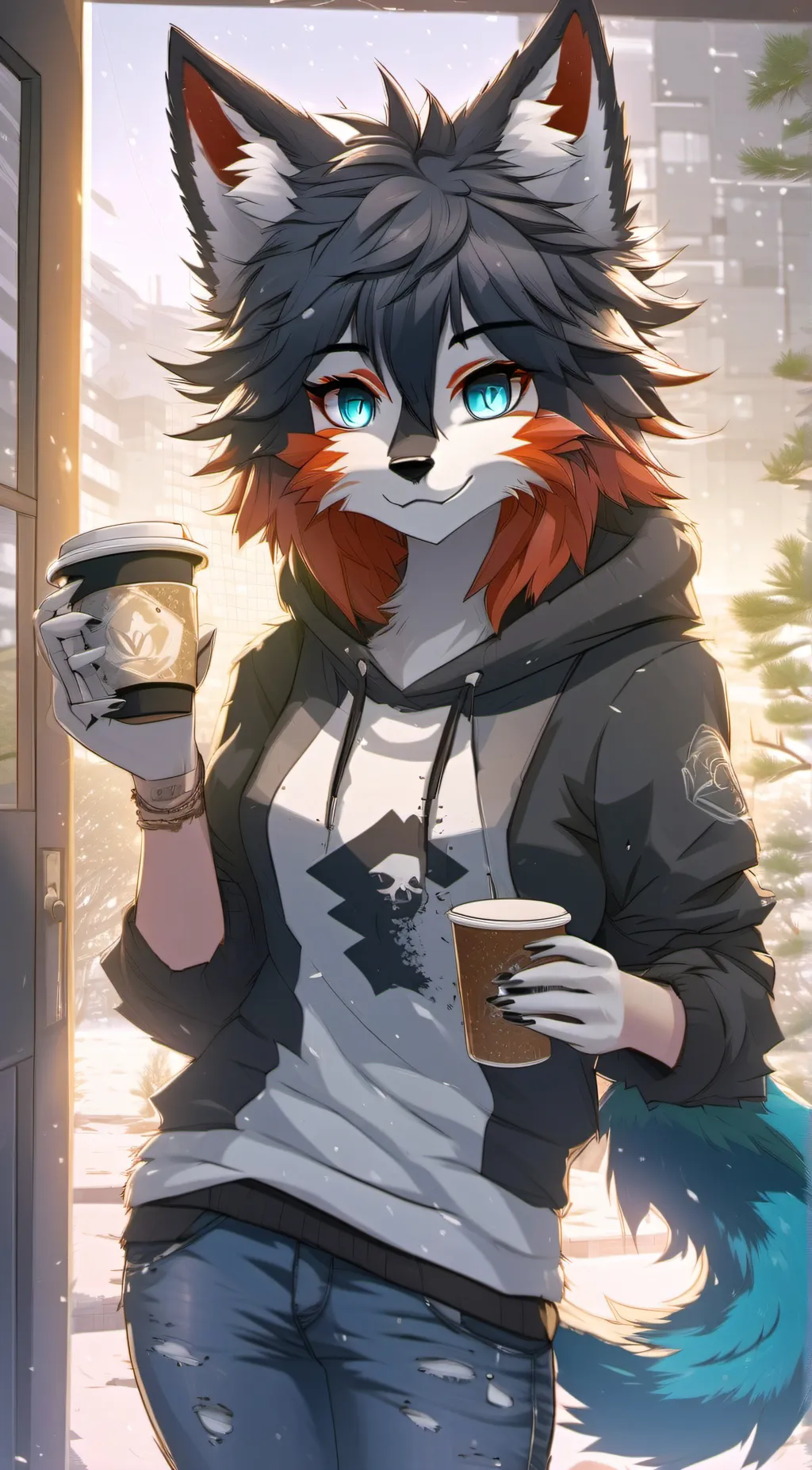 ai character: Makenzie  background