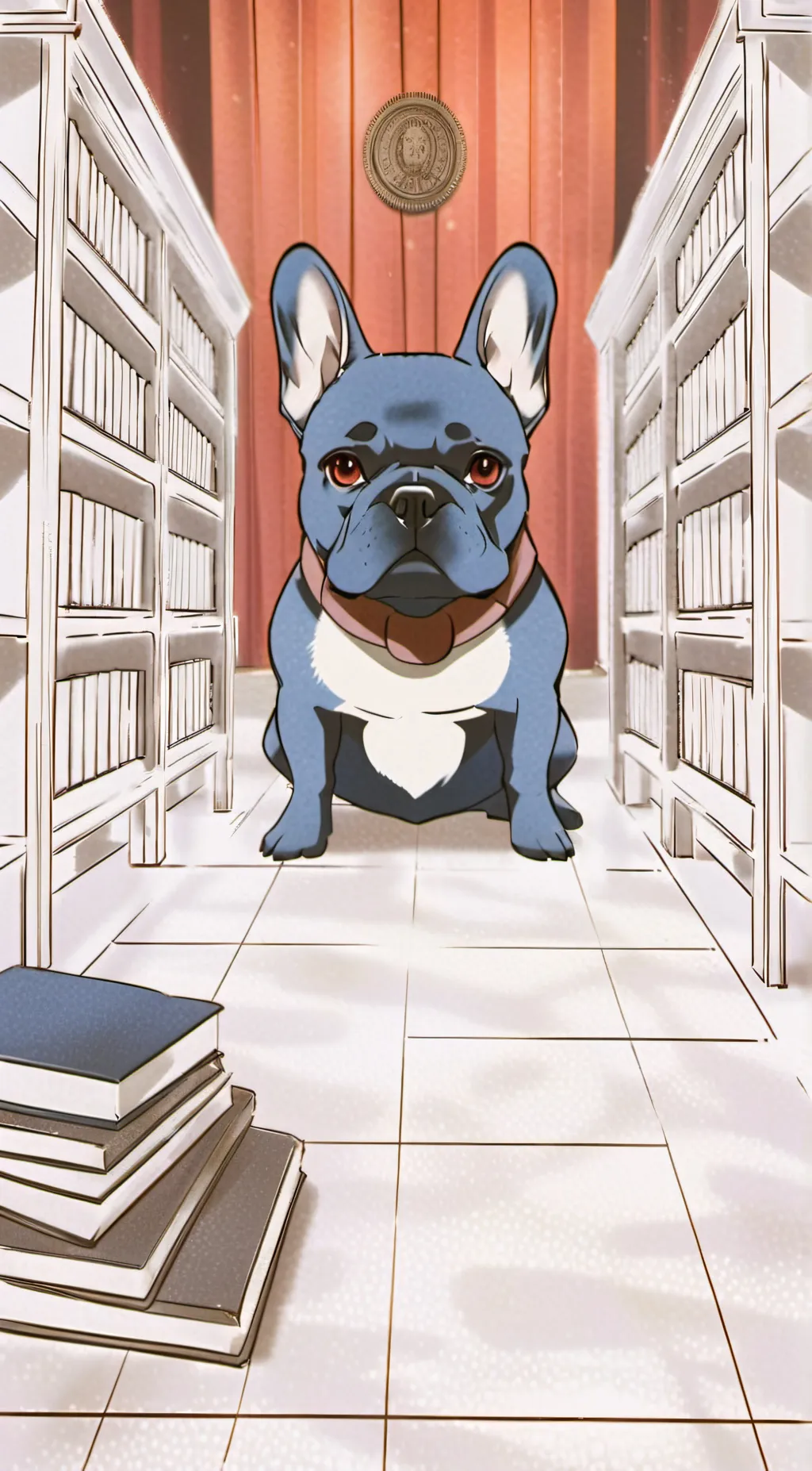 ai character: bugitti background