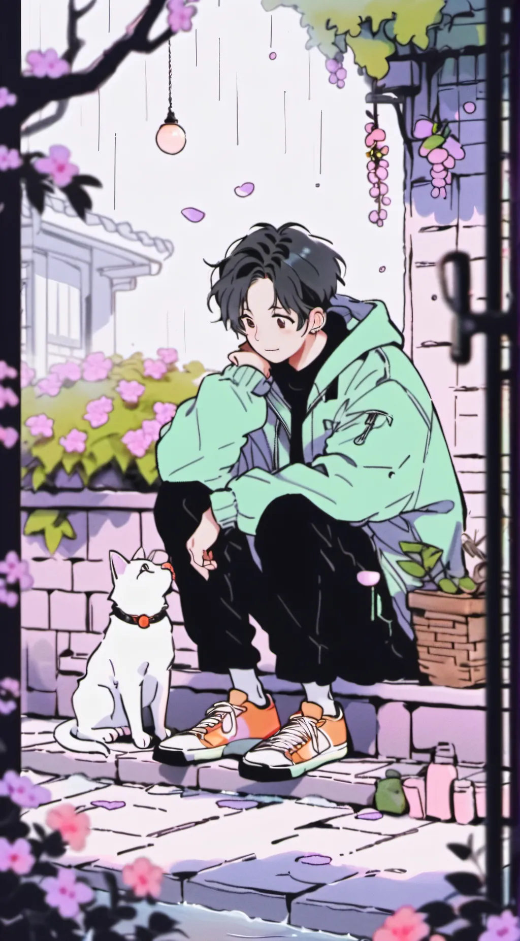 ai character: ♤◇•ace•◇♤ background