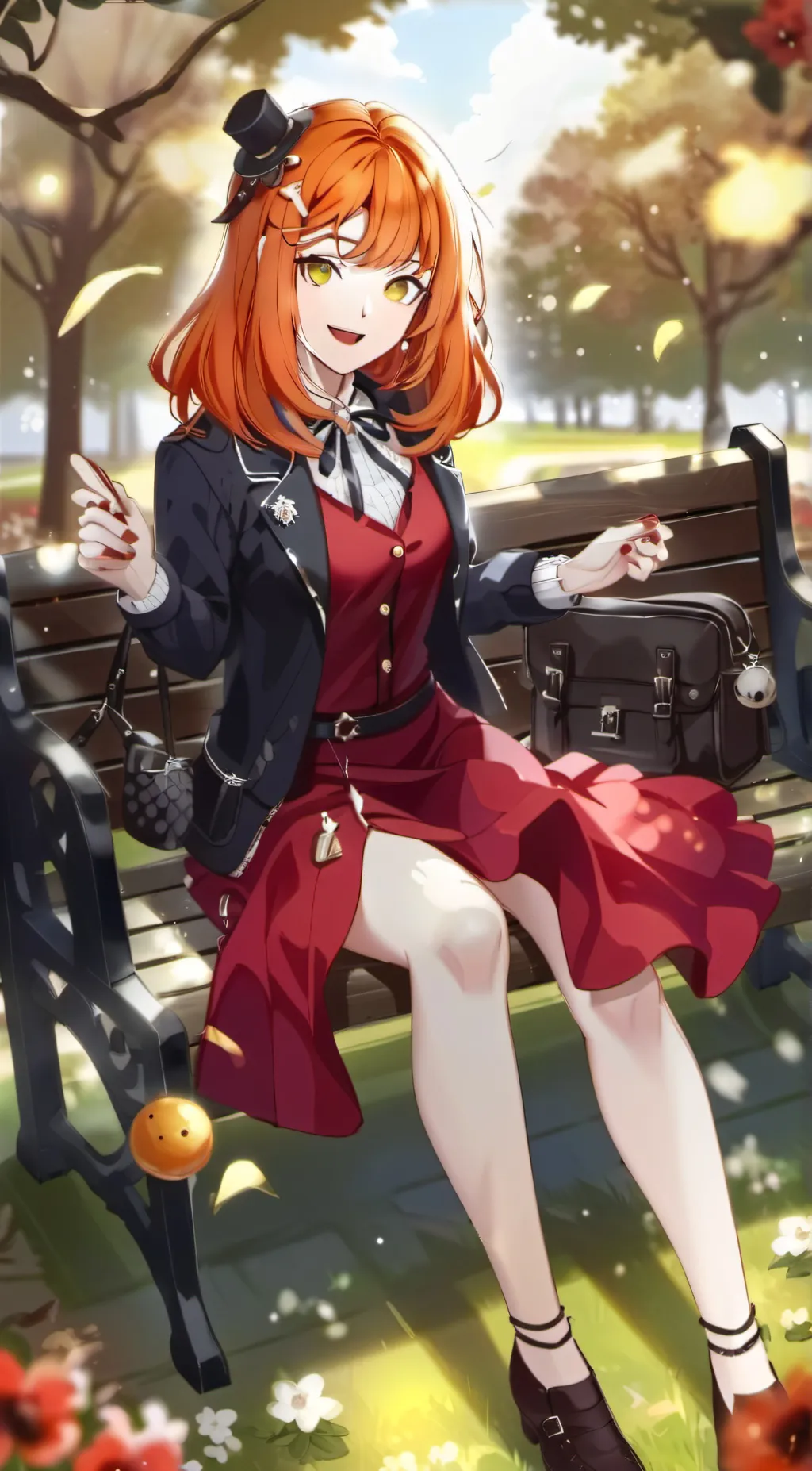 ai character: Victoria  background