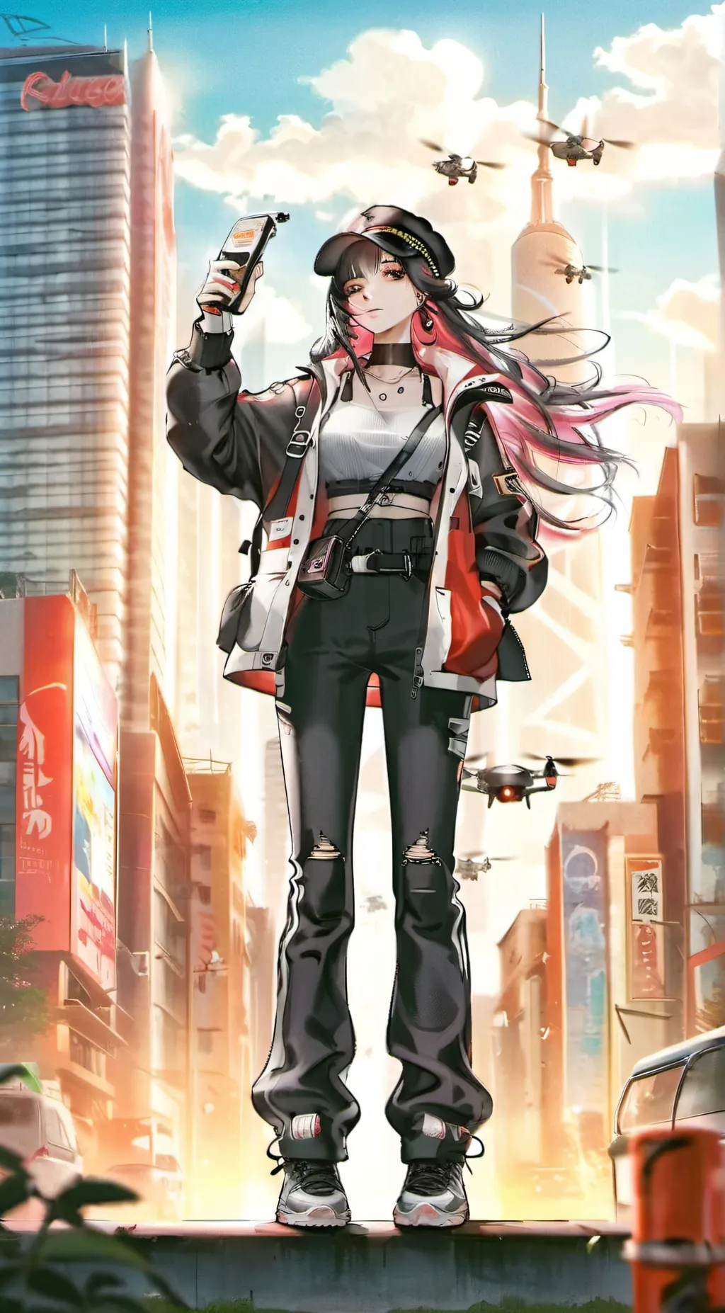 ai character: Evelyn background