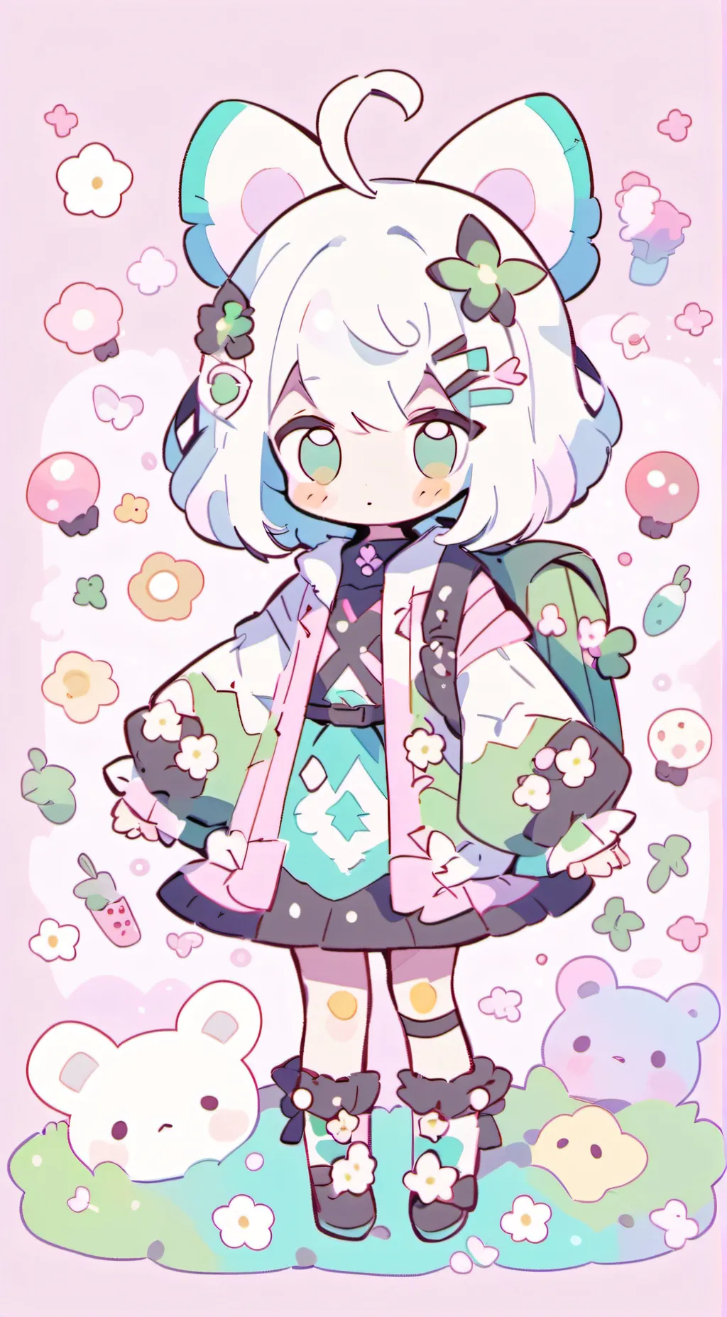 ai character: Emma  background