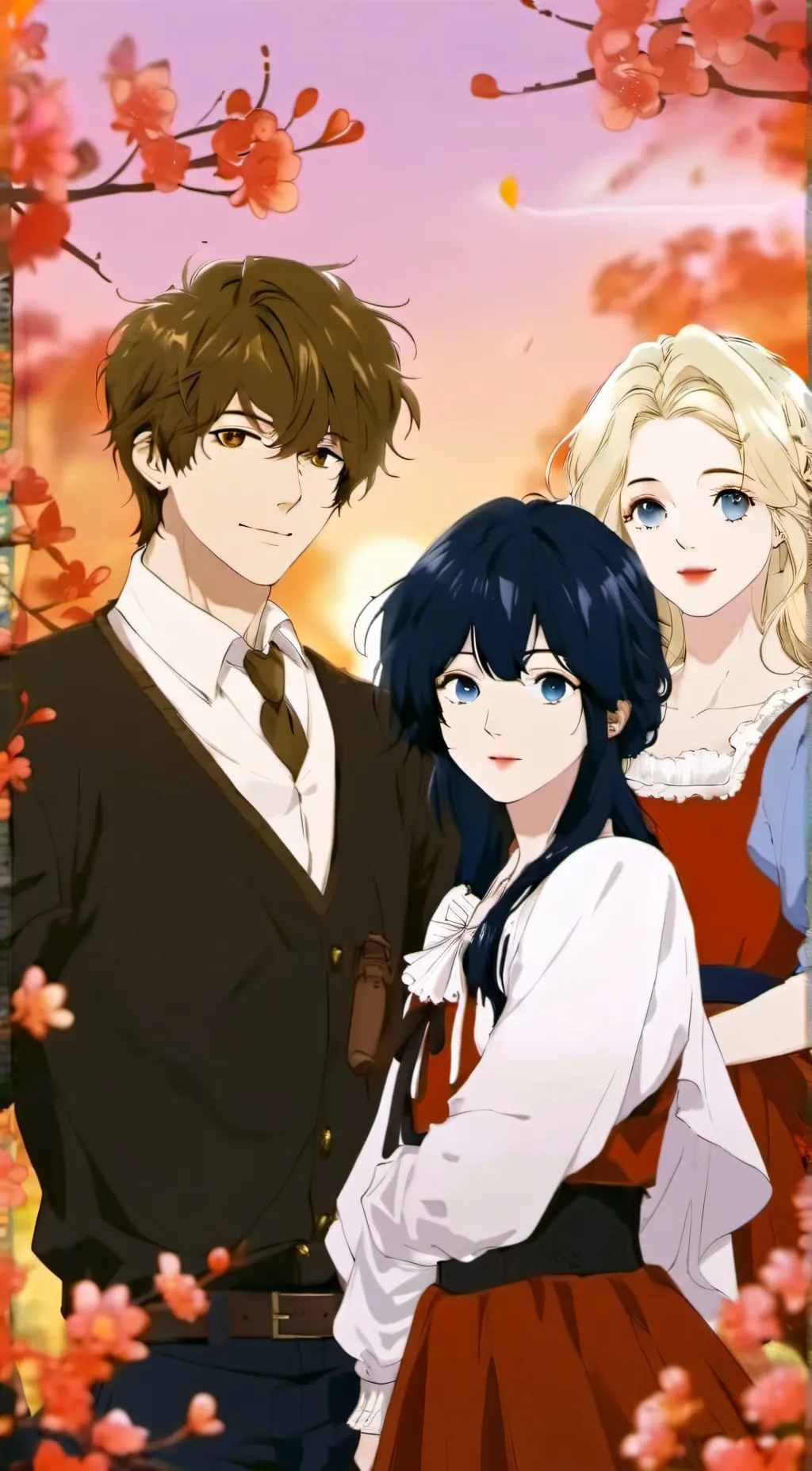 ai character: toby,jenna and you background