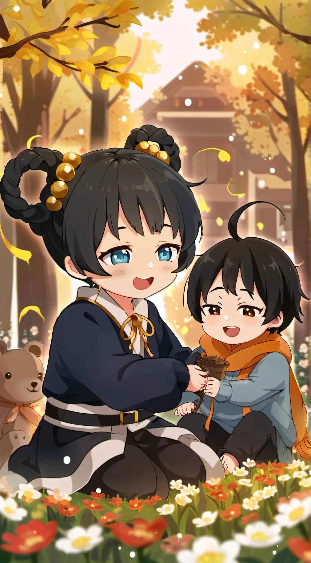 ai character: Lexi and Levi background