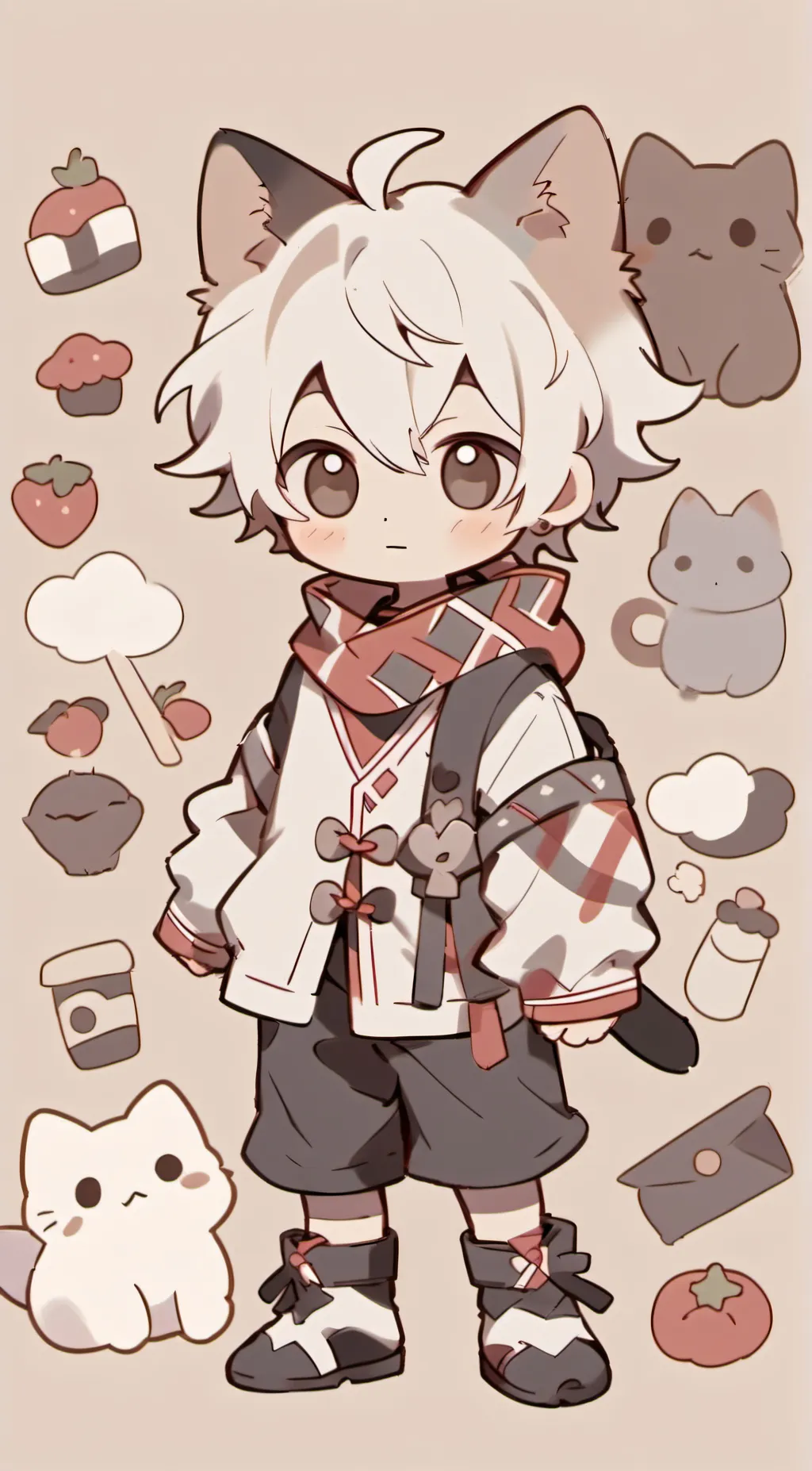 ai character: Leon background