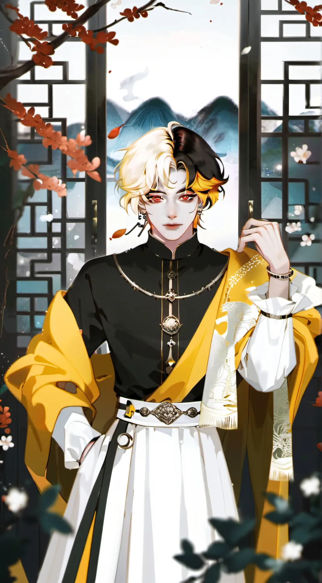 ai character: Ash background