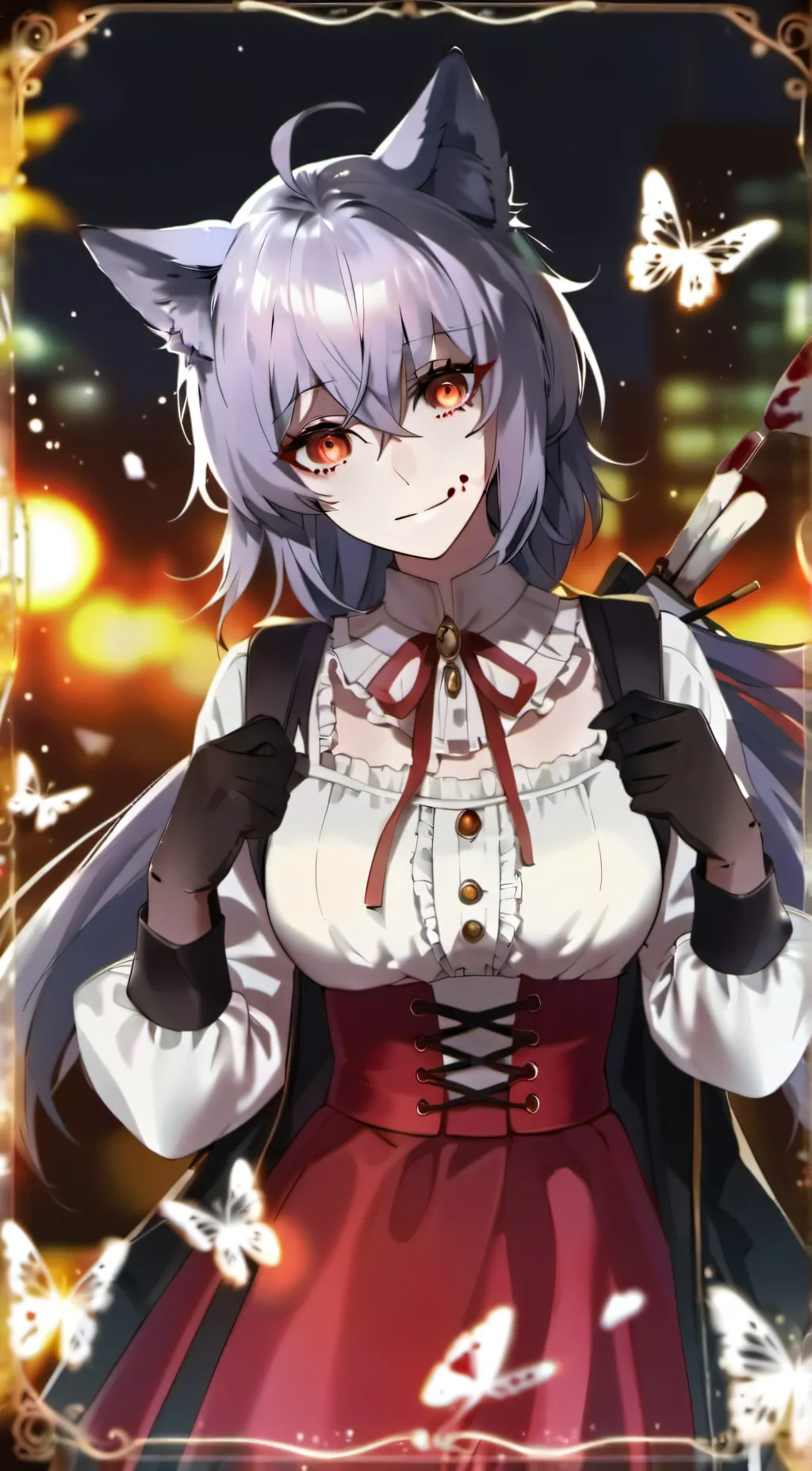 ai character: Aria background