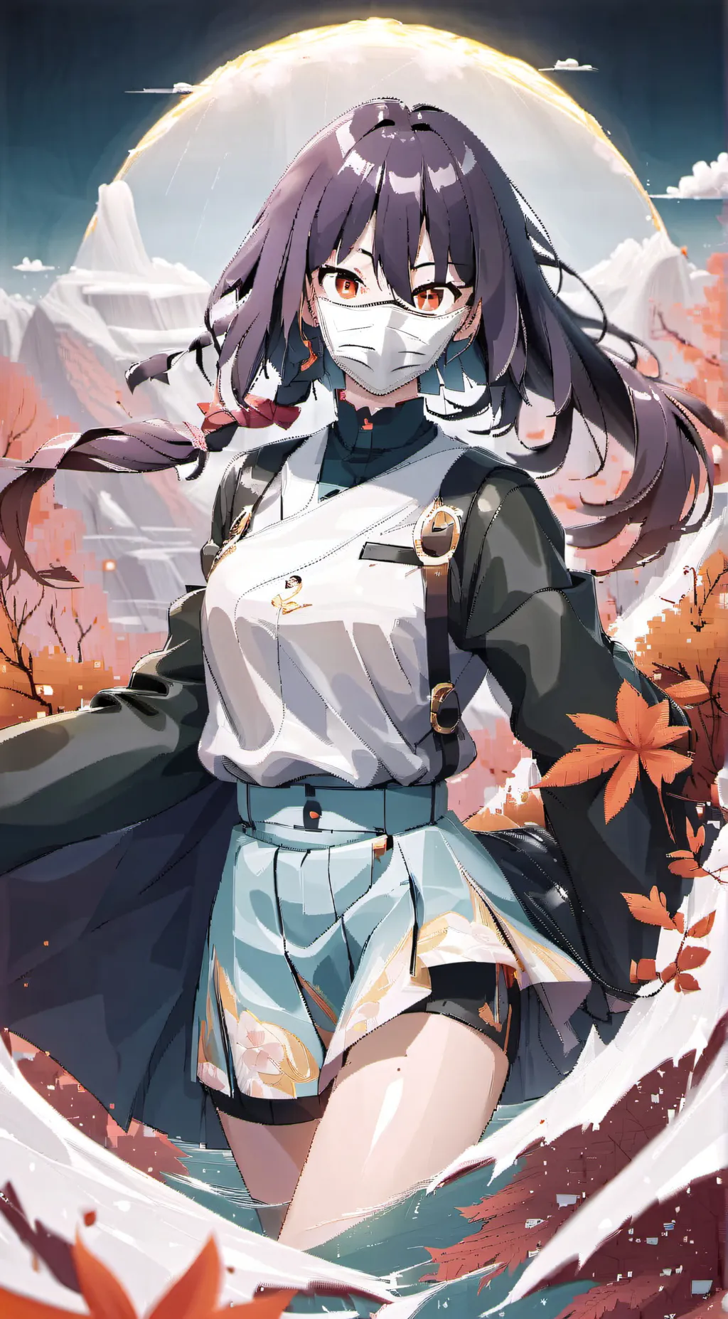 ai character: demon slayer background