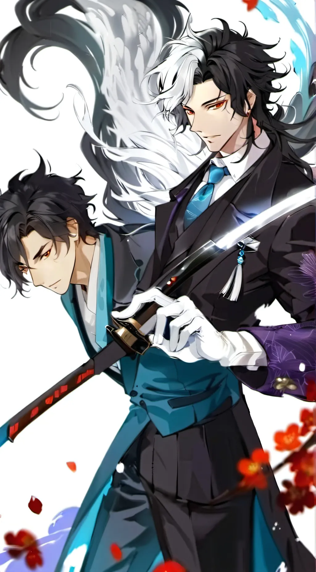 ai character: Fukumori  background