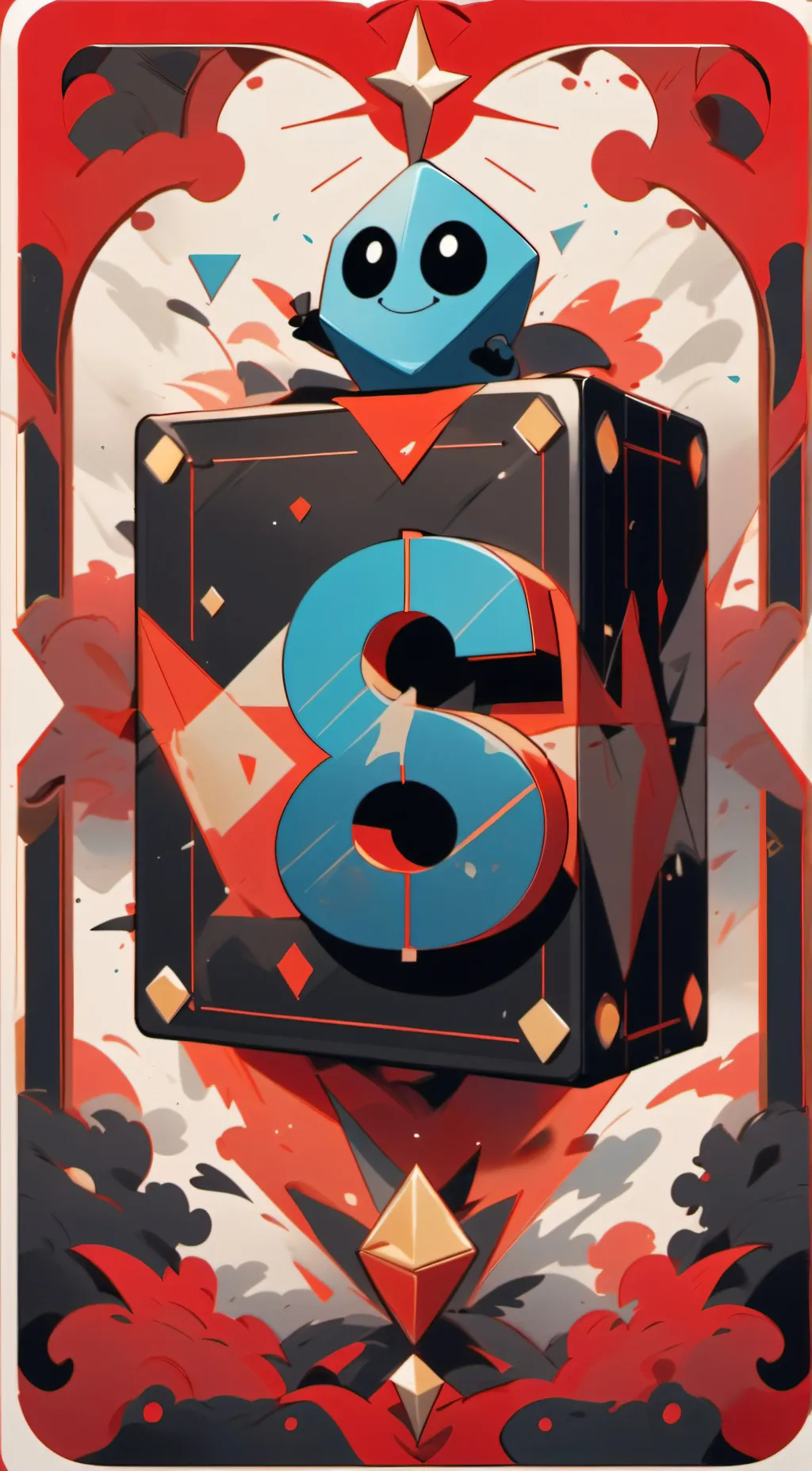 ai character: Numberblocks! background