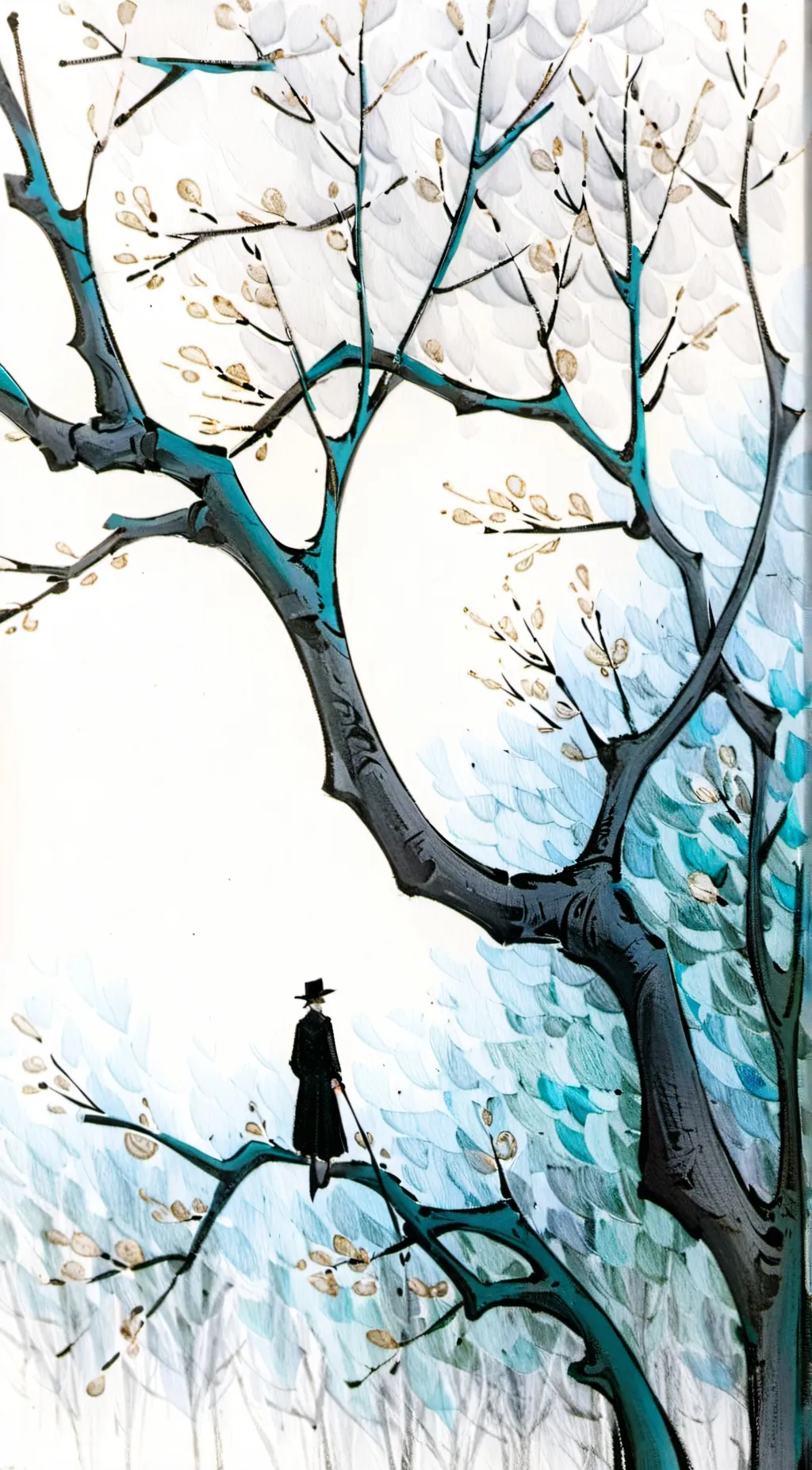 ai character: ANGELS ON CLOUDS background