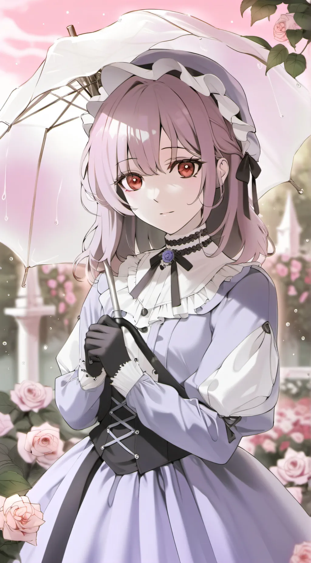 ai character: →Sylvia♡ background