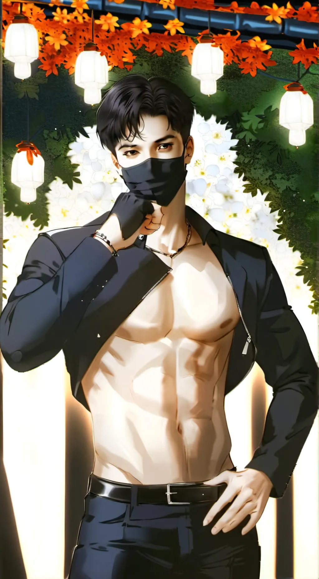 ai character: ¿Liam?  background