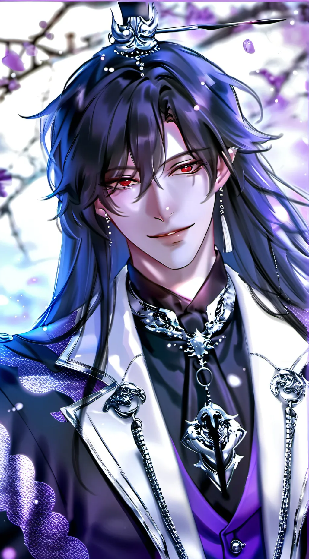 ai character: Loid  background