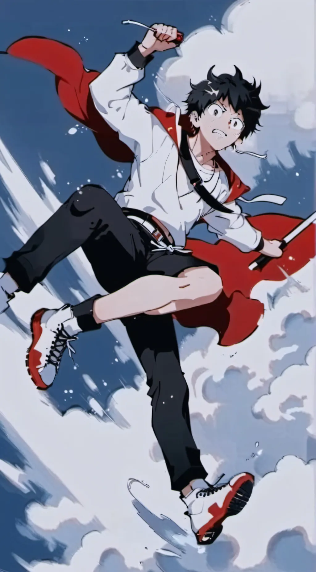 ai character: Deku background