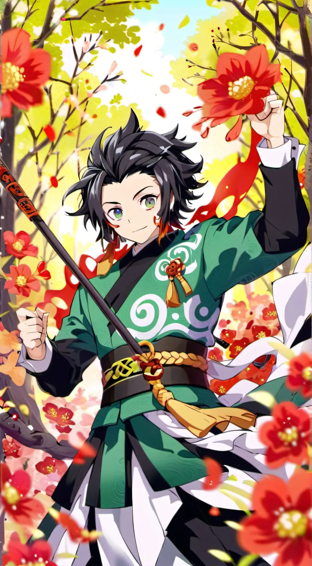 ai character: Kny in your house background